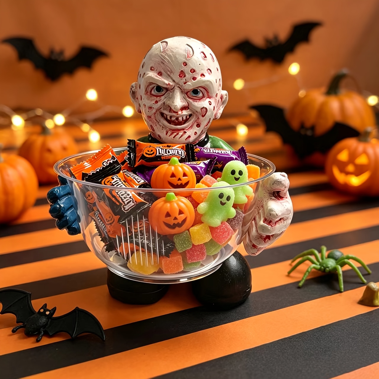 وعاء حلوى على شكل زومبي، تمثال - مراجعة Zombie Snacks وسعره