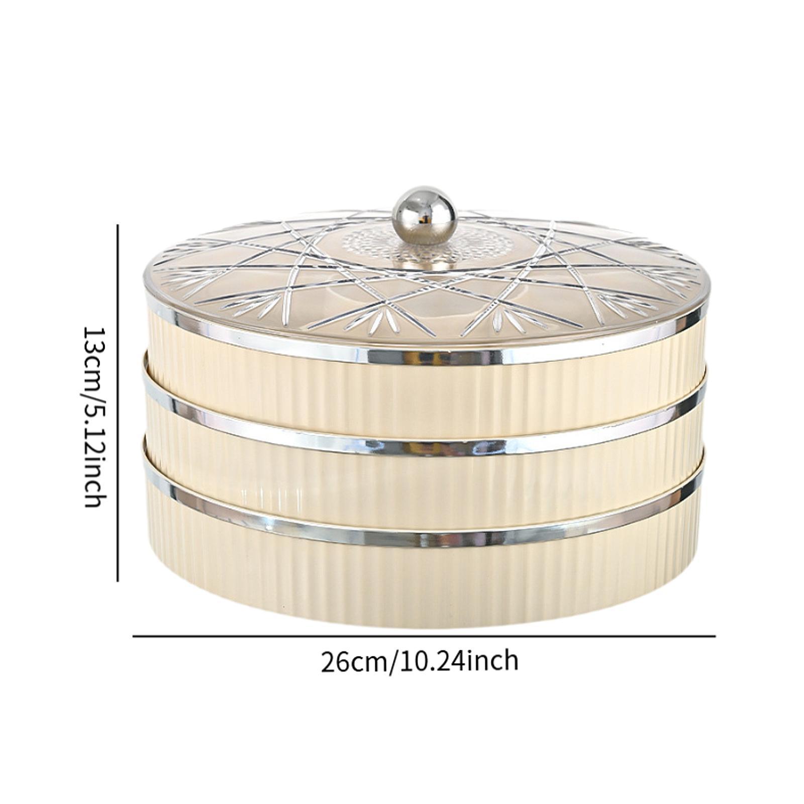 صينية تقديم دائرية بلاستيكية م - مراجعة Food Snacks Catering وسعره