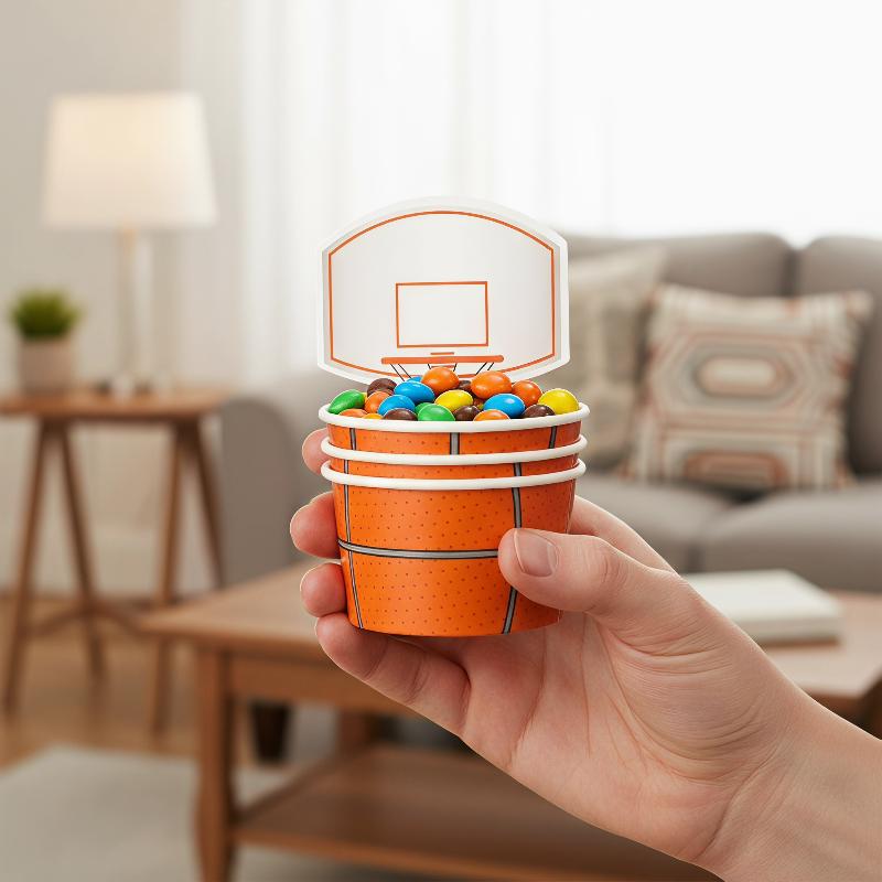 6 قطع من أكواب الوجبات الخفيفة - مراجعة Food Snacks For Kids Party وسعره